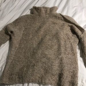 Free People open knit oversized sweater XS